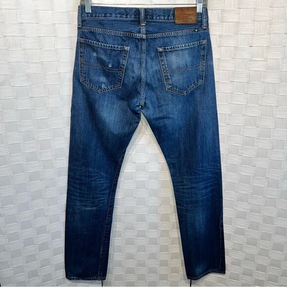 Lucky Brand Men’s 110 Skinny Dark Wash Cotton Blend Jeans Size 31/32 - Picture 4 of 15